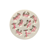 Molde Silicona Mini Moños x 9